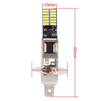 2 PCS H1 4.8W 720LM 6500K White Light 24 LED SMD 4014 Error-Free Canbus Car Clearance Lights Lamp, DC 12V, H1+4.8W 720LM/6500K