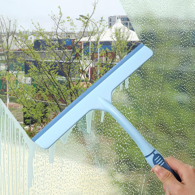 KANEED Car Window Plastic Nonslip Handle Glass Wiper / Window Cleaning Tool, Size: 24.5 x 24cm, Glass Wiper / Window Cleaning Tool Glass Wiper Window Cleaning Tool Blue