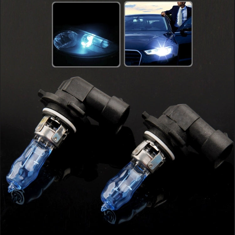 Halogen Bulb, Super White Car Headlight Bulb, 12 V / 100W, 6000K 2400 LM (Pair), HOD H3, HOD H7, HOD 9005, HOD H4, HOD 9006 – Durable Build, Easy to Use HOD 9005 S-CMS-8018D