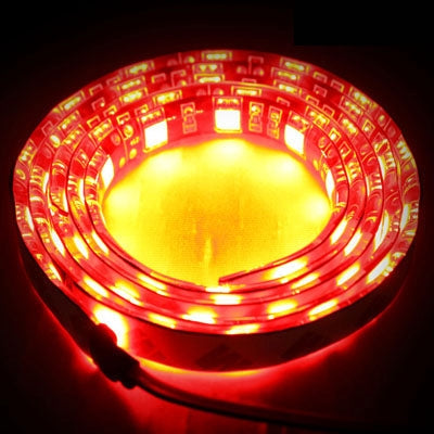 White 60 LED 5050 SMD Waterproof Flexible Car Strip Light, DC 12V, Length: 1m, S-CMS-8113R, S-CMS-8113W S-CMS-8113R