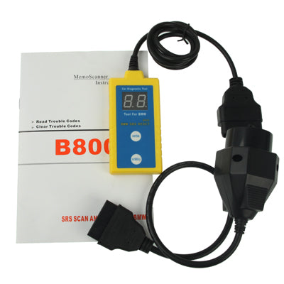 B800 Airbag Scan / Reset Tool Diagnostic for BMW E36 / E39 / E46 / 540i / 528i / Z4 / X5, B800 – Durable Build, Easy to Use