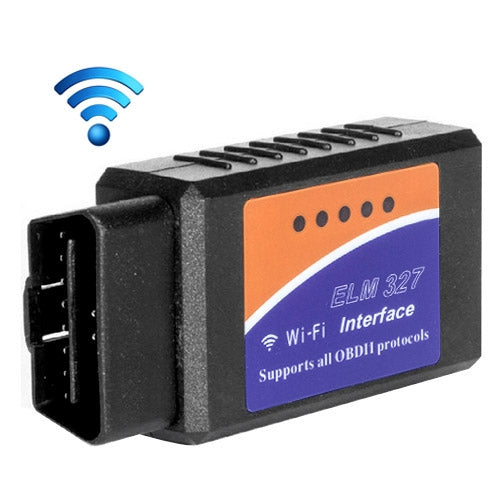 Portable ELM327 OBDII WiFi Car Diagnostic Interface Scanner Support All OBDII Protocols, ELM327 OBDII WiFi ELM327 OBDII WiFi