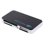 USB 3.0 Card Reader, Super Speed 5Gbps, Support CF / SD / TF / M2 / XD / MS Card, Plastic Shell – Durable Build, Easy to Use