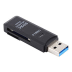 2 in 1 USB 3.0 Card Reader, Super Speed 5Gbps, Support SD Card / TF Card – Plug-and-play