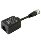 2 PCS Passive Video Balun CCTV Network UTP BNC