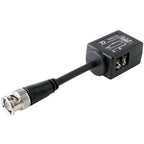 2 PCS Passive Video Balun CCTV Network UTP BNC