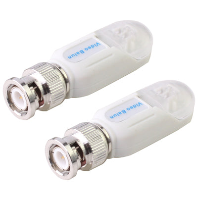 2 PCS UTP Network Video Balun CAT5 to Camera CCTV BNC DVR O-611, 206A – Durable Build, Easy to Use