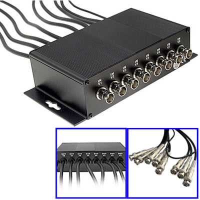 8 Channel CCTV BNC Surge Arrester Surge Protector Device (CoaxJK/ V8), CoaxJK/ V8 – Durable Build, Easy to Use