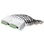 8 CH UTP Passive Video Balun , CCTV Via Twisted Pairs, 8 CH UTP 8 CH UTP