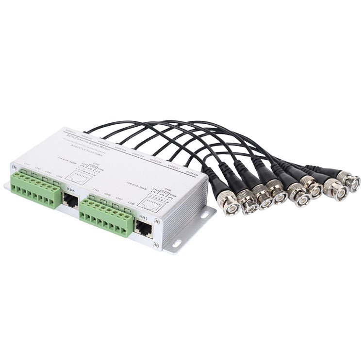 8 CH UTP Passive Video Balun , CCTV Via Twisted Pairs, 8 CH UTP 8 CH UTP