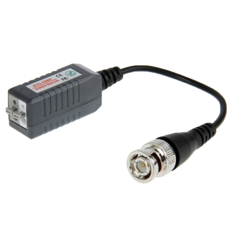 2 pcs CYL-106C Single Channel Passive Video Balun, CYL-106C – Durable Build, Easy to Use CYL-106C