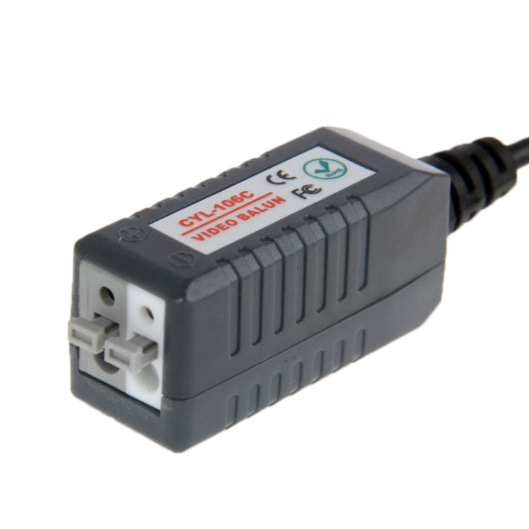 2 pcs CYL-106C Single Channel Passive Video Balun, CYL-106C – Durable Build, Easy to Use