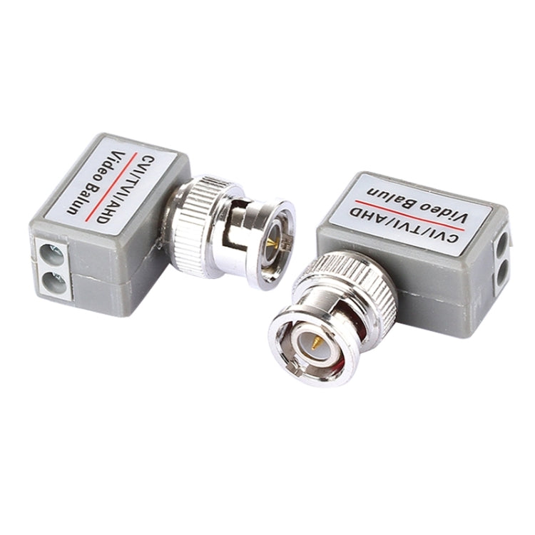 2 PCS 202C-HD CVI/TVI/AHD 1CH Passive Video Balun Coaxial Adapter, 202C-HD 202C-HD