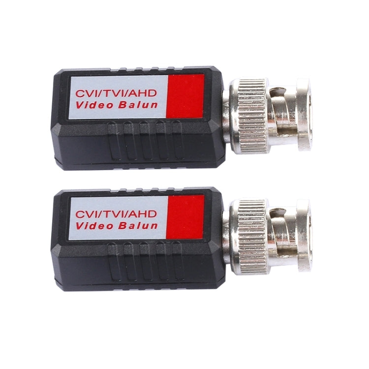 2 PCS HD 202E Enhanced Version Coaxial CVI/TVI/AHD 1CH Passive Transceiver Video Balun, 202E – Durable Build, Easy to Use
