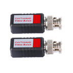2 PCS HD 202E Enhanced Version Coaxial CVI/TVI/AHD 1CH Passive Transceiver Video Balun, 202E – Durable Build, Easy to Use