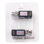 2 PCS HD 202E Enhanced Version Coaxial CVI/TVI/AHD 1CH Passive Transceiver Video Balun, 202E – Durable Build, Easy to Use