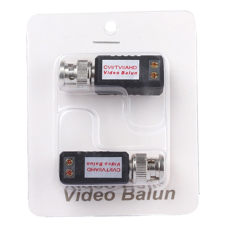 2 PCS HD 202E Enhanced Version Coaxial CVI/TVI/AHD 1CH Passive Transceiver Video Balun, 202E – Durable Build, Easy to Use
