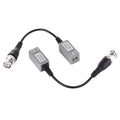2 PCS HD 202P Coaxial CVI/TVI/AHD 1CH Passive Transceiver Video Balun, 202P 202P