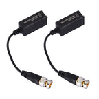 2 PCS HD 205C Coaxial CVI/TVI/AHD 1CH Passive Transceiver Video Balun, 205C – Durable Build, Easy to Use