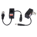 2 PCS HD 213A Coaxial CVI/TVI/AHD Video Audio Power Balun Transceiver, 213A 213A