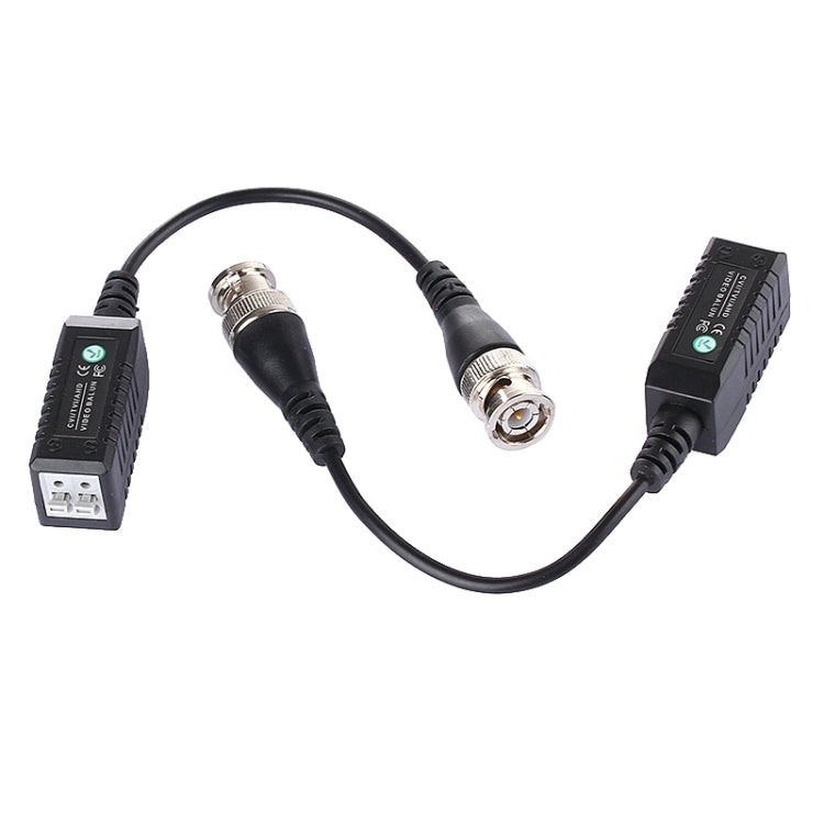 2 PCS HD 302B Coaxial CVI/TVI/AHD 1CH Passive Transceiver Video Balun, 302B 302B