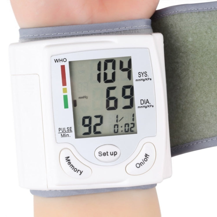 CK-101S Full Automatic Wrist Blood Pressure Monitor Default Title