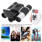 DB618B 10X25 Zoom 10mm Objective Lens HD 1280x960P 1.5 inch LCD Screen Binocular Telescope Digital Camera, DB618B 10X25