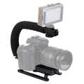 C-Shape Mount Holder Handle for DSLR / Camcorder DV Default Title