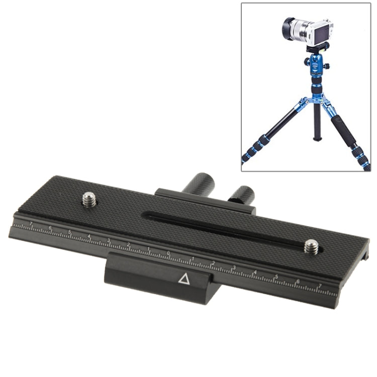 2-way Macro Focus Rail Slider Long-type Tripod Head Plate, Head Plate Head Plate