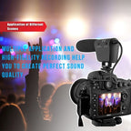 TAKSTAR SGC-598 Professional Photography Interview Dedicated Microphone for DSLR & DV Camcorder