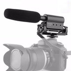 SGC-598 Condenser Recording Microphones Professional Photography Interview Dedicated Microphones for DSLR & DV Camcorder – Magnetic Default Title