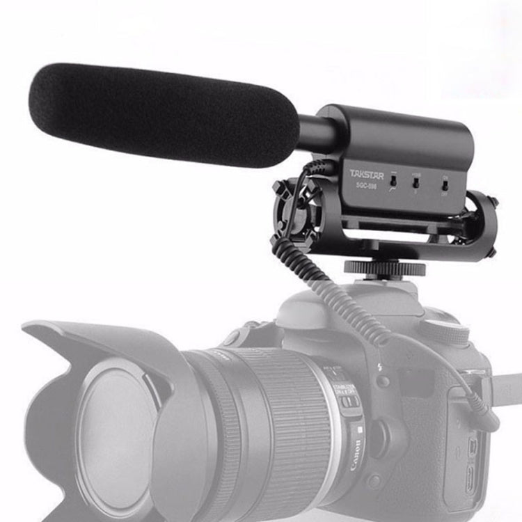 SGC-598 Condenser Recording Microphones Professional Photography Interview Dedicated Microphones for DSLR & DV Camcorder – Magnetic Default Title