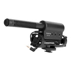 SGC-598 Condenser Recording Microphones Professional Photography Interview Dedicated Microphones for DSLR & DV Camcorder – Magnetic