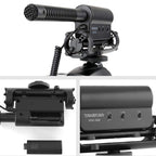 SGC-598 Condenser Recording Microphones Professional Photography Interview Dedicated Microphones for DSLR & DV Camcorder – Magnetic