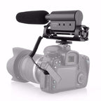 SGC-598 Condenser Recording Microphones Professional Photography Interview Dedicated Microphones for DSLR & DV Camcorder – Magnetic