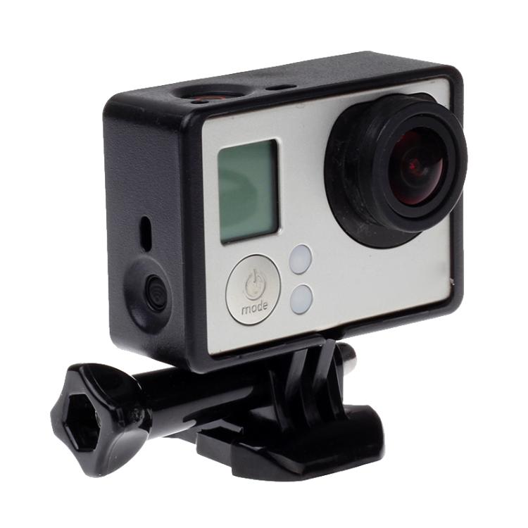 Standard Protective Frame Mount Housing with Assorted Mounting Hardware for GoPro Hero4 / 3+ / 3, with Assorted Mounting with Assorted Mounting
