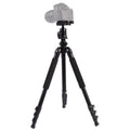 Triopo C-158+KJ-1 Adjustable Portable Aluminum Alloy Tripod, C-158+KJ-1 (Black) C-158+KJ-1 (Black)
