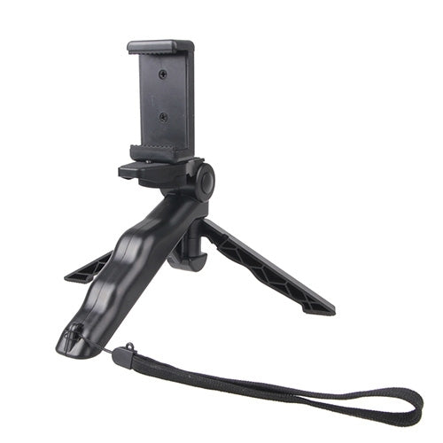 Portable Hand Grip / Mini Tripod Stand Steadicam Curve with Straight... Black