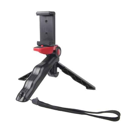 Portable Hand Grip / Mini Tripod Stand Steadicam Curve with Straight... Red
