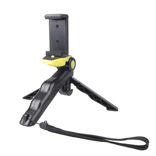 Portable Hand Grip / Mini Tripod Stand Steadicam Curve with Straight... Yellow