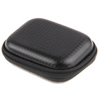Carbon Fiber Waterproof Portable Case for GoPro HERO11 Black/HERO10 Black / HERO9 Black / HERO8 Black / HERO7 /6 /5 /5 Session /4 Session /4 /3+ /3 /2 /1, DJI Osmo Action and Other Sport Cameras , Size: 8cm x 6cm x 2.5cm, Size: 9cm x 7cm – Waterproof