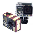 Case Sticker for GoPro HERO3+ /3, US Flag, AU Flag, Brazil Flag US Flag S-DCA-2107C