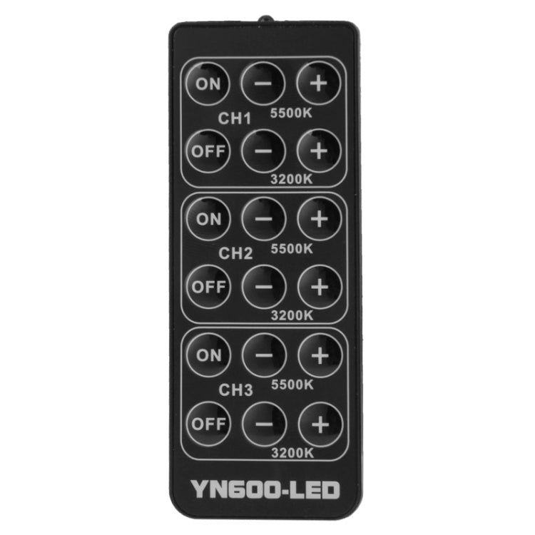 YONGNUO YN600L 600 LED 5500K Color Temperature Adjustable LED Video Light for Canon / Nikon / Sony Camcorder DSLR, YN600L