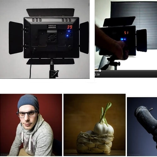 YONGNUO YN600L 600 LED 5500K Color Temperature Adjustable LED Video Light for Canon / Nikon / Sony Camcorder DSLR, YN600L