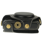 Retro Style PU Leather Camera Case Bag with Strap for Sony RX100 M3 / M4 / M5