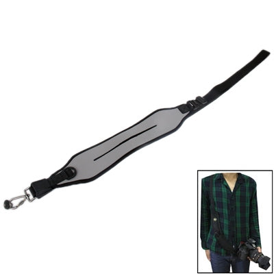 Anti-Slip Elastic Neoprene Quick Sling Strap for Camera, Gray, Deep Green Gray Grey