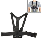 Extreme Sport Front Chest Elastic Belt Shoulder Strap Mount Holder for GoPro, Insta360, DJI and Other Action Cameras, Front Chest Front Chest
