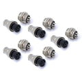 DIY 16mm 7-Pin GX16 Aviation Plug Socket Connector (5 Pcs in One Package, the Price is for 5 Pcs), 7 Pin 7 Pin