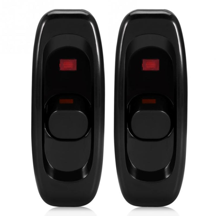 GW320 DIY Water Resistant In-Line On / Off Cord Switch, 2 Pcs in One Packaging, the Price is for 2 Pcs Default Title