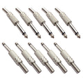 JL0056 6.36mm Audio Jack Connector (10 Pcs in One Package, the Price is for 10 Pcs), JL0056 6.36mm Audio JL0056 6.36mm Audio
